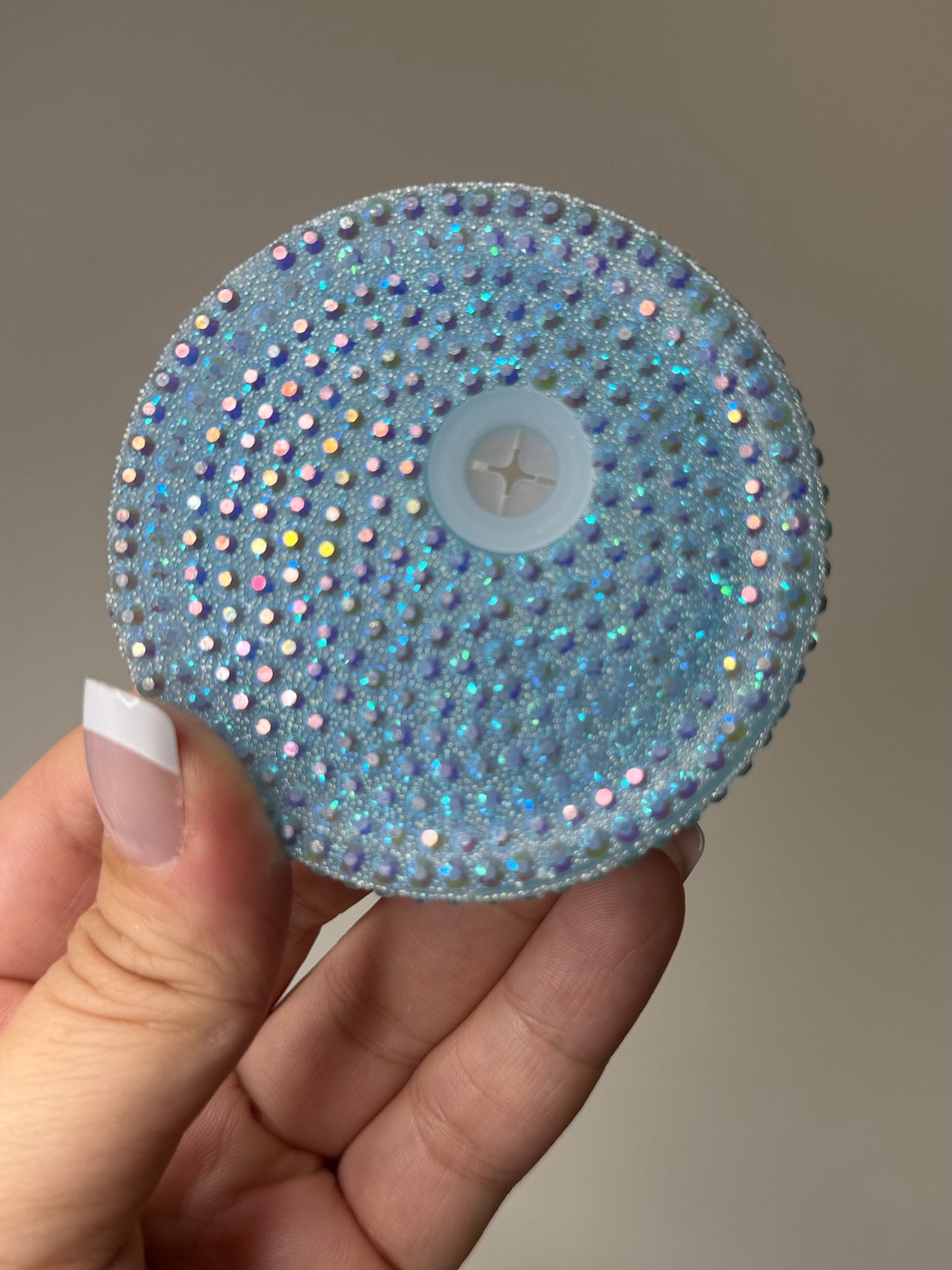 Rhinestone Lid